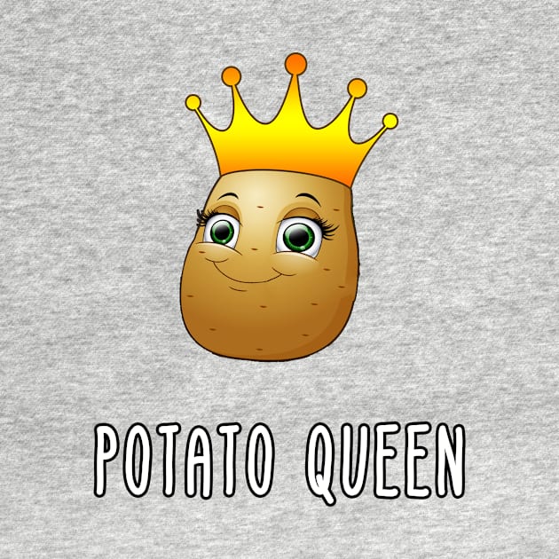 Funny Potato Queen Gift for Wife, Girlfriend, Daughter, Bestfriend. by Goods-by-Jojo